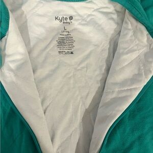 Kyte BABY Turquoise Outerwear with White Lining